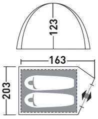 Greenell Эльф 2 v.2 палатка
