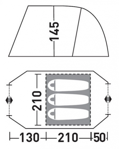 Greenell Велес 3 v.2 палатка