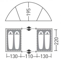 Greenell Виржиния 4 v.2 палатка
