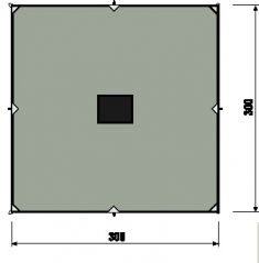 RockLand тент 300х300