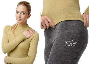 Norveg Wool+Silk водолазка женская