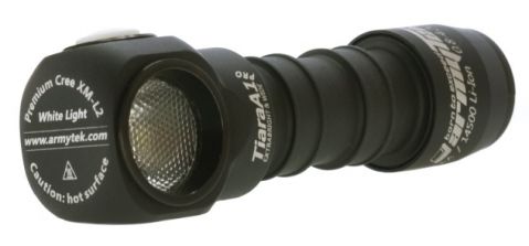 Armytek фонарь налобный Tiara A1 Pro белый диод