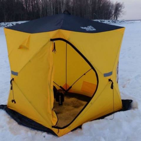 Helios куб Extreme 1,8м х 1,8м палатка зимняя широкий вход Тонар