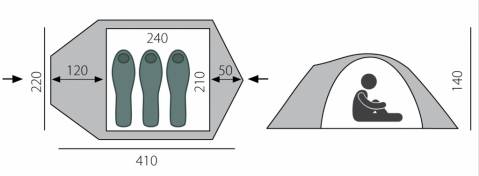 BTrace Shield 4 палатка