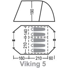 Greenell Viking 5 палатка