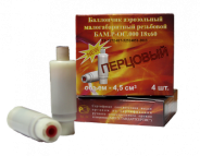 Баллончик аэрозольный перцовый резьбовой 18х60